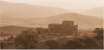 Paysage sepia — Irocha, Tisselday