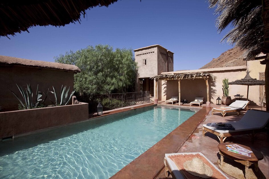 Piscine vue — Irocha, Tisselday